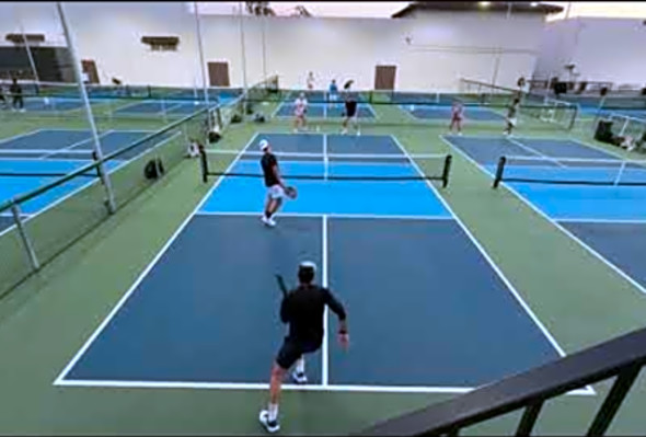 Pickleball Rec 5.0 Louie Payetta, Shane Ellis, Cobe Williams, Kelly Kraushaar
