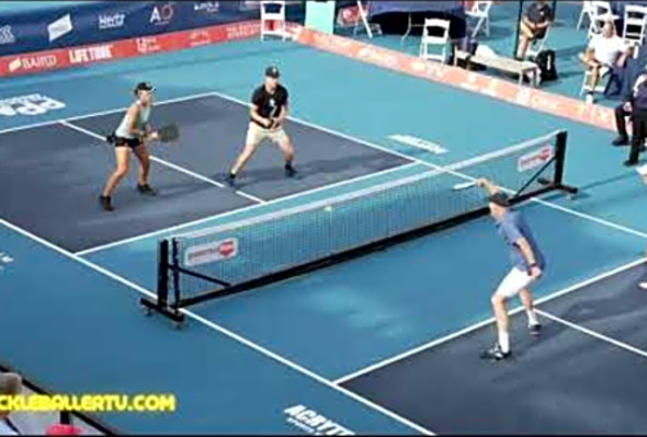 HighlightsAcrytech Atlanta Open Mixed Doubles Gold Medal Match Wright-Kovalova Vs Newman-Parenteau