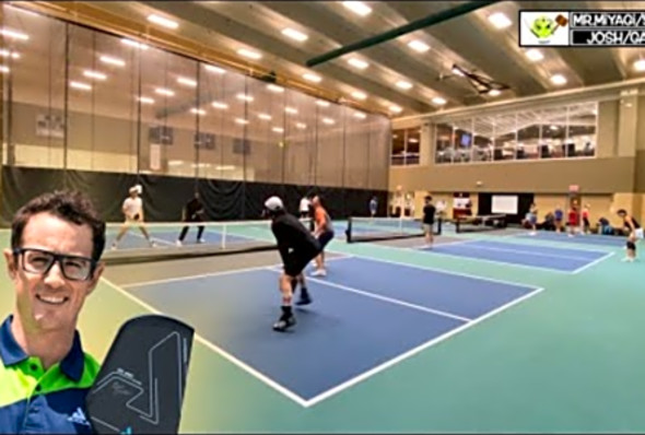 Game 3 - Practice Rounds With Joola Pickleball Pro - Josh Jenkins