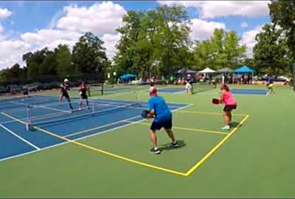 2017 lake forest pickleball classic MXDS 3.5 game 6