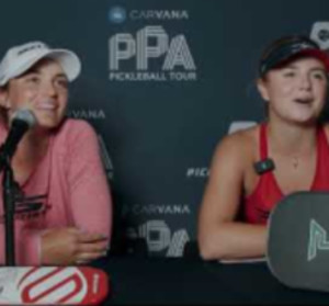 Catherine Parenteau &amp; Anna Leigh Waters Advance To Championship Sunday i...