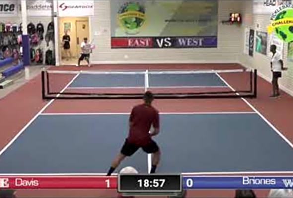 Frank Anthony Davis - Pickleball Global Pro Singles Highlights Video