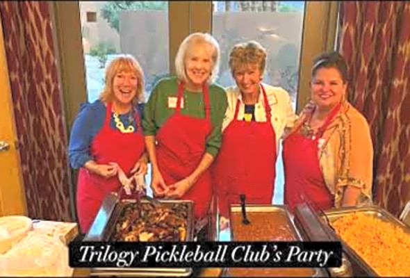 Pickleball Party at Trilogy La Quinta