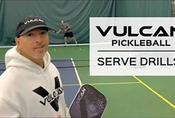 Pickleball Serving Drills - Vulcan Pickleball