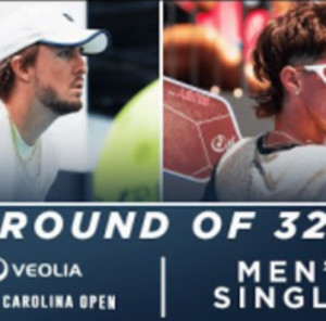 Yates Johnson v Zane Ford at the Veolia North Carolina Open