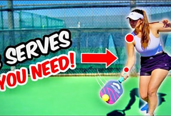 3 Pickleball Serves You NEED to Master Now!