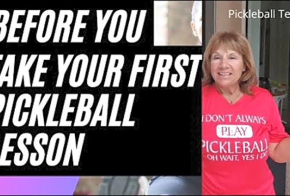 Before you take your first pickleball lesson...can you do this?pickleball