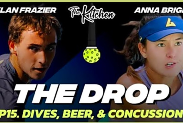 The Drop - Pickleball Podcast: Dives, Beers, &amp; Concussions (Ep15)