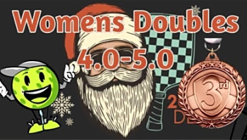 Santa Slam - Womens 4.0-5.0 - Bronze Medal Match