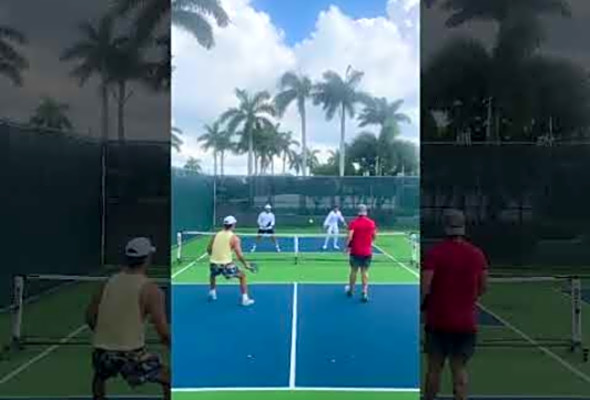 Hit The Hip #shorts #pickleball #pickleballhighlights