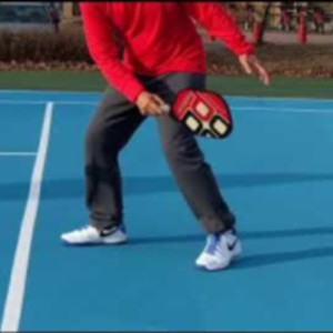 Pickleball Backhand Footwork Tip