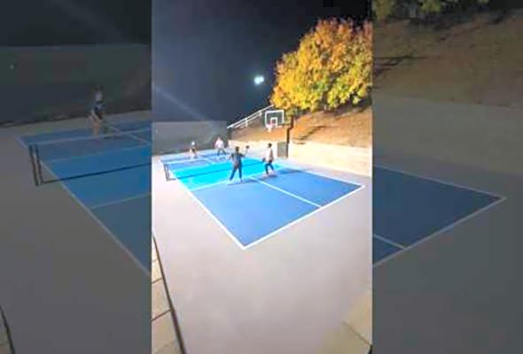 Nasty Flick sets up the PUT-AWAY! #pickleball #highlights #pickleballdoubles #recplay #ppa #short