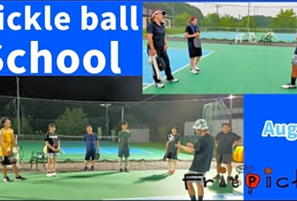 89Pickleball lesson in actionAug.9