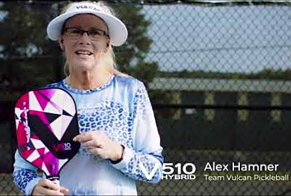 Vulcan V510 Hybrid Pickleball Paddle Review - Vulcan Pickleball