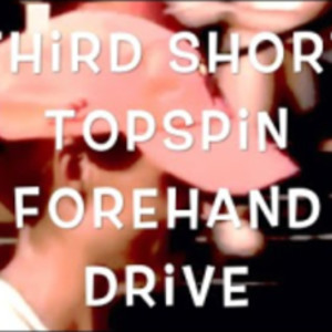 Pickleball Topspin Forehand Third Shot Drive with Various Footwork Patterns