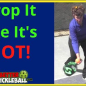 How to Hit a Pickleball Drop Shot Video 1