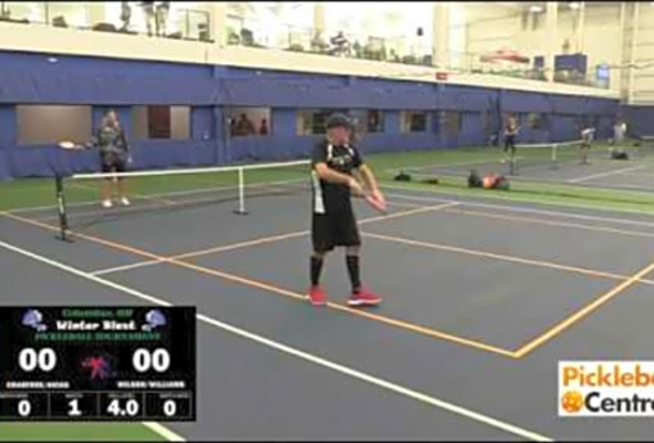 2020 Winter Blast Pickleball Tournament mixed doubles 3.5 and 4.0