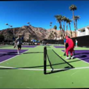 Bad Pickleball 2021 Armour Masters 1st Rnd Jessie Irvine Callan Dawson J...