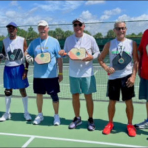 The Villages Men&#039;s 7.5 Combined Rating Pickleball Tournament - August 17...