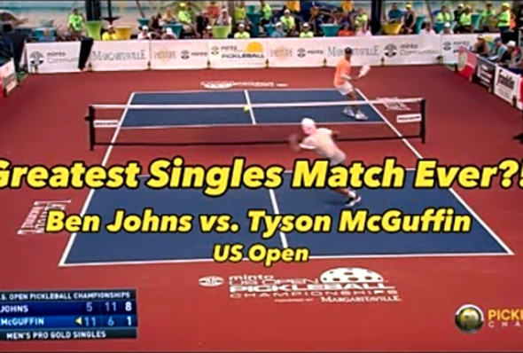 Ben Johns vs. Tyson McguffinFULL MATCH at 2021 US Open