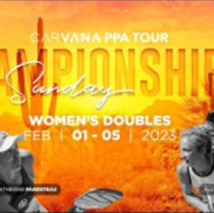 Desert Ridge Open - Gold Medal Match - Women&#039;s Doubles - Waters/Parentea...