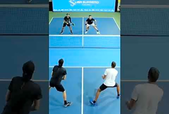 HIGHLIGHTS SEMI DUPLA MASCULINA TERCEIRA ETAPA LIGA SUPREMO DE PICKLEBALL - GAME 03
