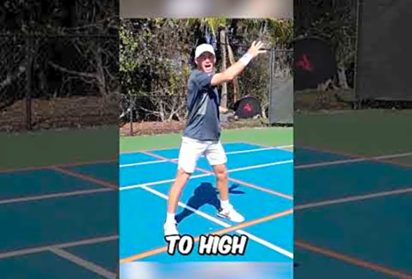 Mastering the Art of Pickleball Swinging Volleys by Kyle Yates
