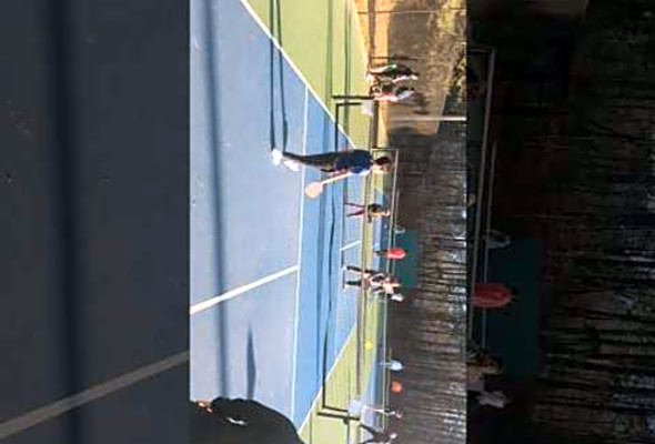 top serve to win the game pickleball #pickleball #8u #sports #doubles #highlights