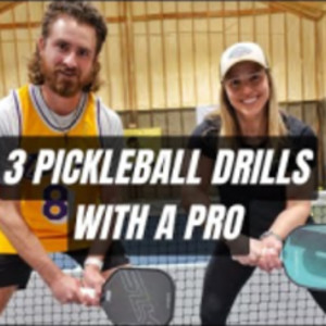 3 PICKLEBALL Drills with a PRO - Featuring Tanner Vann (PROFESSIONAL Pic...