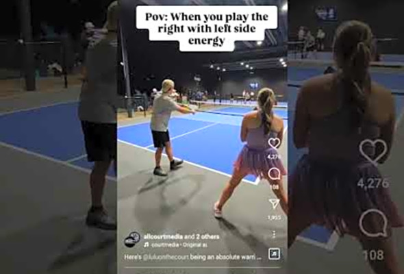 BADDEST BACKHAND #pickleballchampionship #sports #pickleballtournament #pickleball #pickle