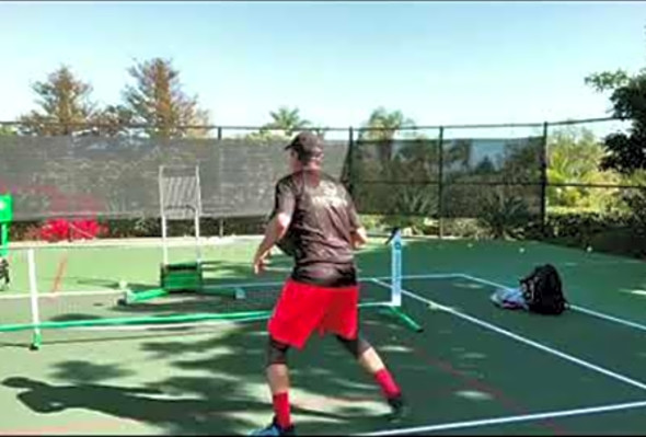 Coach Dayne&#039;s has answer for Pickleball Wide Shot