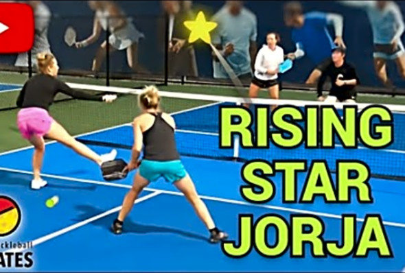 Rising Star Jorja in Pickleball Pro Women&#039;s Doubles