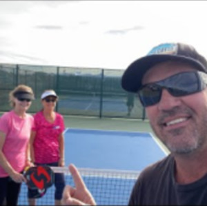 Live pickleball lesson