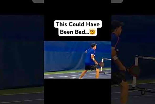 This Could Have Been Bad! #pickleball #fyp #viral #shorts #reels