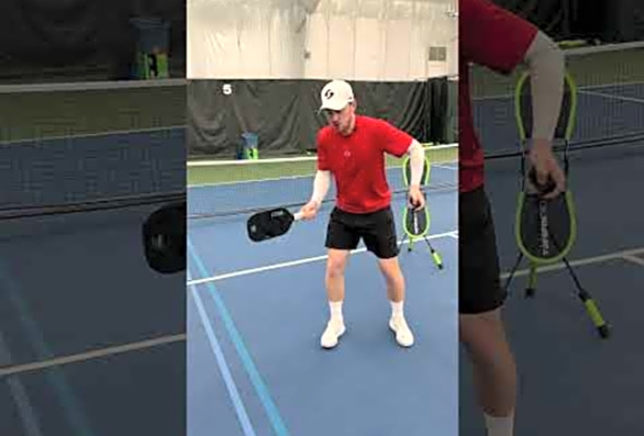 Want to develop a killer rolling dink? Check this out #pickleball #topspinpro #coaching