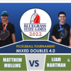 Bluegrass Games: Pickleball Tournament - 4.0 Mixed Doubles (Full Match)