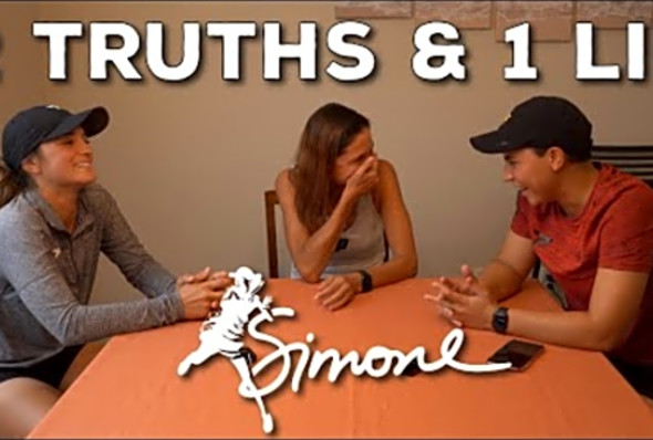 2 Truths &amp; 1 Lie w/ Catherine &amp; Athena