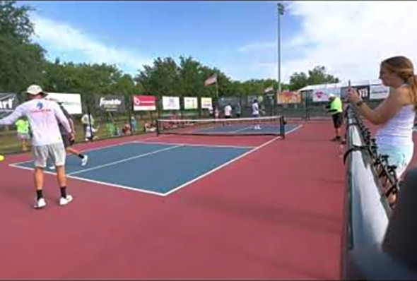 US Open Pickleball 2022 Tyson McGuffin and Tyler Loong vs Travis Rettenmaier and Ryler DeHeart Gm2