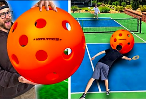 The Worlds Largest Game of Pickle Ball!