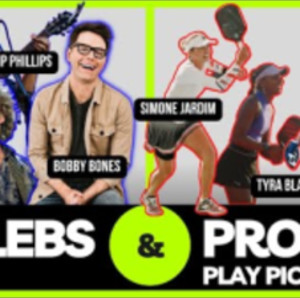 Pro Pickleball Players &amp; Celebs Team Up for a Good Cause (Feat. Dierks B...