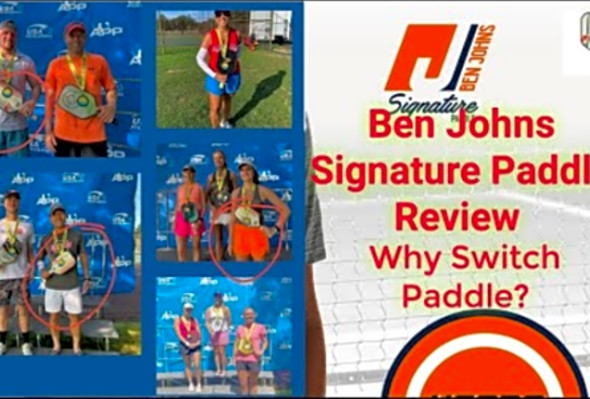 Ben Johns Signature Paddle Review - Franklin Ben Johns Signature Pickleball Paddle - Switch Paddle?