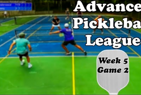 Lilly Carries Me - Advanced Pickleball League (4.0) - Week 5 Game 2