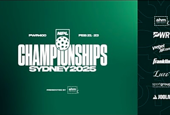 Court 1: NPL Championships - Sydney 2025 , powered by ahm (PWR 400) - Gender Doubles (Sat 22 Feb)