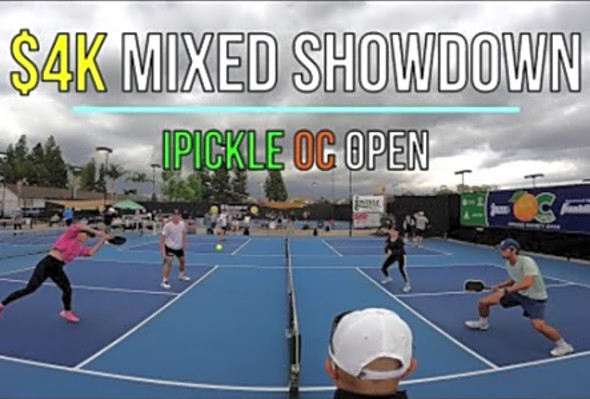 $4K Mixed Finals: Yana/Nick vs Chiron/Cami and 2nd angle w/ Pro Commentary