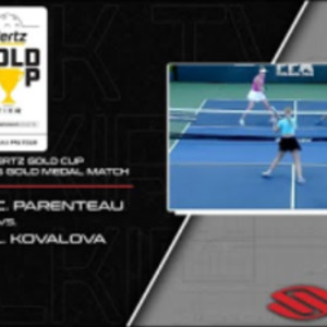 2023 PPA Hertz Gold Cup Women&#039;s Doubles Gold Medal - A. Waters/C. Parent...