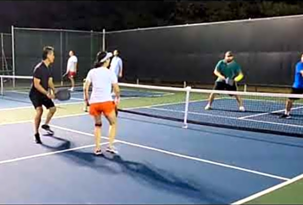 Jackson / Israel vs Lily / Rich All the good points Pickleball match play highlights Sept 17th