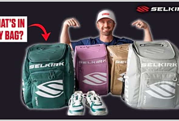 Top 10 ESSENTIAL Items for YOUR Pickleball Bag! (w/ Selkirk Bag Features)
