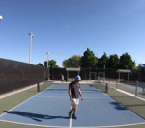 Pickleball Singles (Durango Hills Park, LAs Vegas) Game 2 part 1