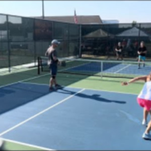 Lakes &amp; loons 4.0 mixed doubles gold medal match.