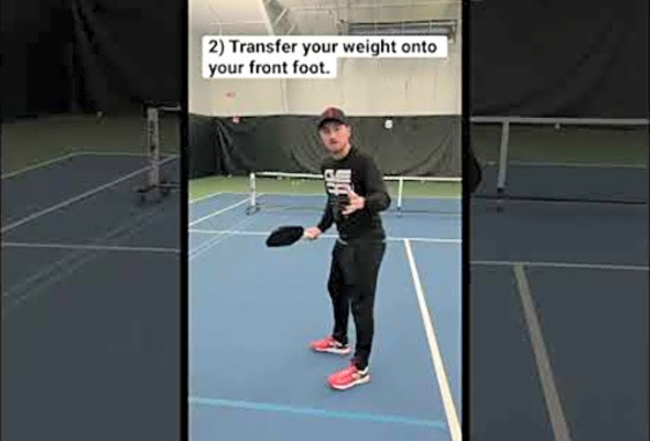 Want to improve your backhand slice in #Pickleball